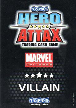 2011 Topps Hero Attax #39 The Red Hulk Back