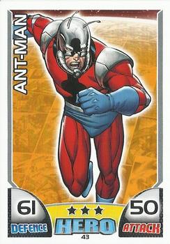 2011 Topps Hero Attax #43 Ant-Man Front