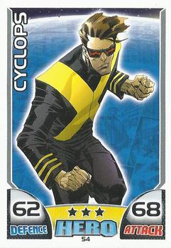 2011 Topps Hero Attax #54 Cyclops Front