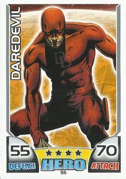 2011 Topps Hero Attax #55 Daredevil Front