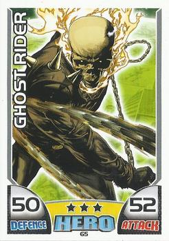 2011 Topps Hero Attax #65 Ghost Rider Front