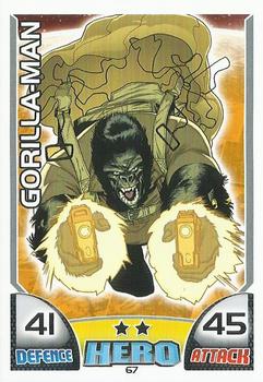 2011 Topps Hero Attax #67 Gorilla-Man Front