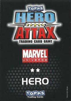 2011 Topps Hero Attax #86 Nocturne Back