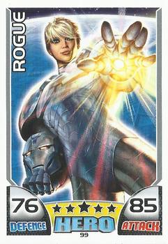 2011 Topps Hero Attax #99 Rogue Front