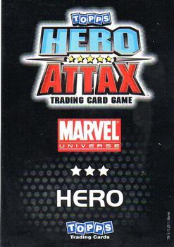 2011 Topps Hero Attax #108 Terror Back