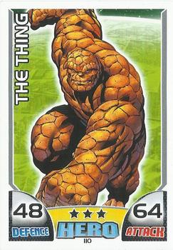 2011 Topps Hero Attax #110 The Thing Front