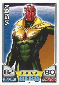2011 Topps Hero Attax #114 Vision Front