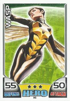 2011 Topps Hero Attax #116 Wasp Front