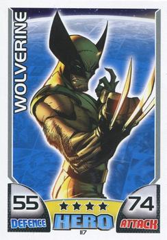 2011 Topps Hero Attax #117 Wolverine Front