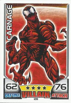 2011 Topps Hero Attax #128 Carnage Front