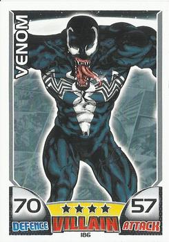2011 Topps Hero Attax #186 Venom Front