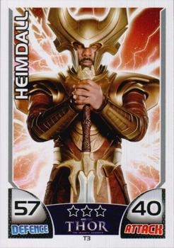 2011 Topps Hero Attax - Thor Movie #T3 Heimdall Front