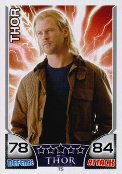 2011 Topps Hero Attax - Thor Movie #T5 Thor Front