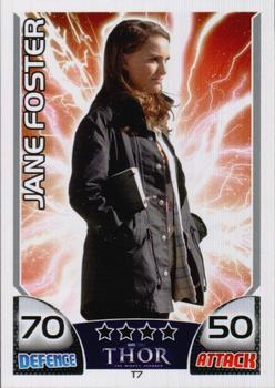 2011 Topps Hero Attax - Thor Movie #T7 Jane Foster Front