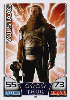 2011 Topps Hero Attax - Thor Movie #T8 Volstaag Front