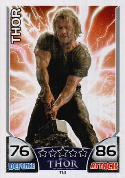 2011 Topps Hero Attax - Thor Movie #T14 Thor Front