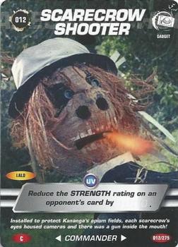 2007 007 Spy Cards Commander #12 Scarecrow Shooter (UV) Front