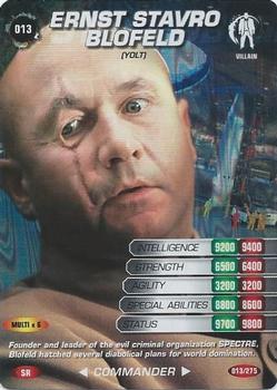 2007 007 Spy Cards Commander #13 Ernst Stavro Blofeld Front