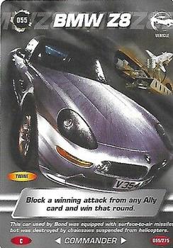 2007 007 Spy Cards Commander #55 BMW Z8 Front