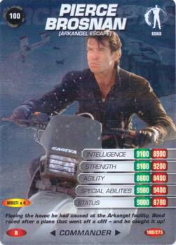 2007 007 Spy Cards Commander #100 Pierce Brosnan Front
