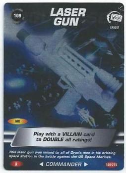 2007 007 Spy Cards Commander #109 Laser Gun Front