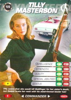 2007 007 Spy Cards Commander #123 Tilly Masterson Front