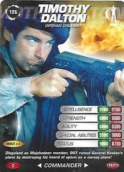 2007 007 Spy Cards Commander #126 Timothy Dalton (Afghan Disguise) Front