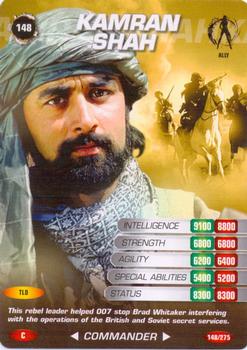2007 007 Spy Cards Commander #148 Kamran Shah Front