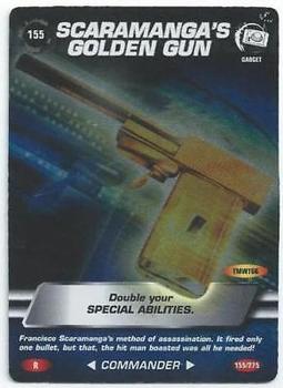 2007 007 Spy Cards Commander #155 Scaramanga's Golden Gun Front