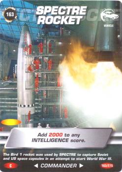 2007 007 Spy Cards Commander #163 Spectre Rocket Front