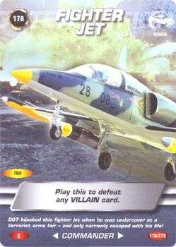 2007 007 Spy Cards Commander #178 Fighter Jet Front