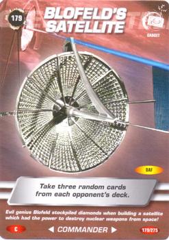 2007 007 Spy Cards Commander #179 Blofeld's Satellite Front