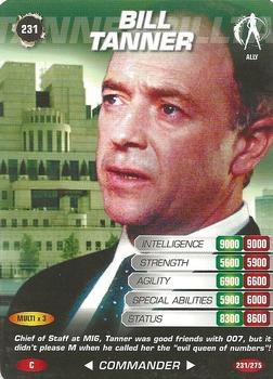 2007 007 Spy Cards Commander #231 Bill Tanner Front