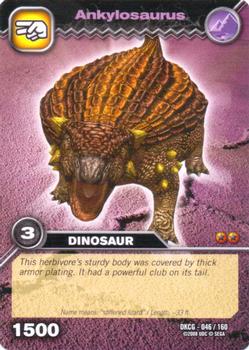2009 Upper Deck Dinosaur King Card Game #46 Ankylosaurus Front