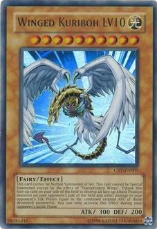 2005 Yu-Gi-Oh! Cybernetic Revolution #CRV-EN005 Winged Kuriboh LV10 Front