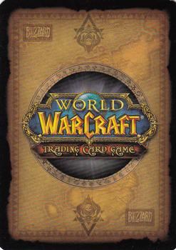 2011 Cryptozoic World of Warcraft Alliance Hunter #8 Master of the Hunt Back