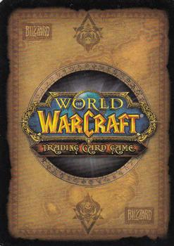 2010 Cryptozoic World of Warcraft Wrathgate #61 Lesson of the Light Back