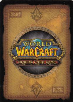 2011 Cryptozoic World of Warcraft Horde Hunter #13 Turn the Blade Back