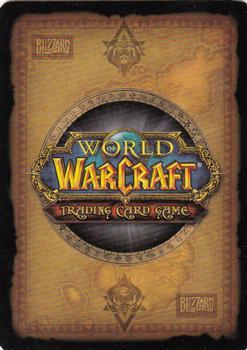2011 Cryptozoic World of Warcraft Alliance Rogue #2 Aggressive Infiltration Back