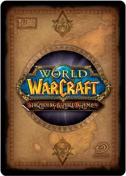 2011 Cryptozoic World of Warcraft Alliance Death Knight #9 Outbreak Back