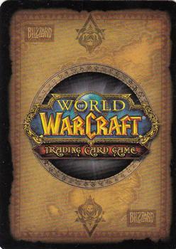 2012 Cryptozoic World of Warcraft Dark Lady Sylvanas Windrunner #17 Krezza the Explosive Back