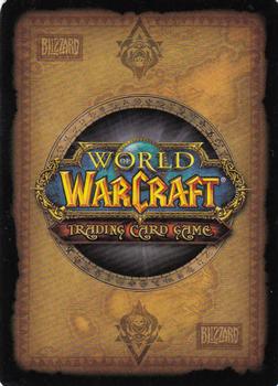 2012 Cryptozoic World of Warcraft Dark Lady Sylvanas Windrunner #18 Samantha Galvington Back