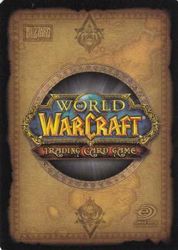 2009 Upper Deck World of Warcraft Scourgewar #219 The Darkspeaker's Footpads Back