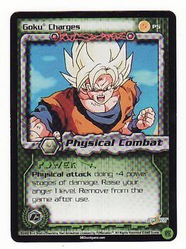 2002 Score Dragon Ball Z Cell Games Saga - Cell Games Promos #P5 Goku Charges Front