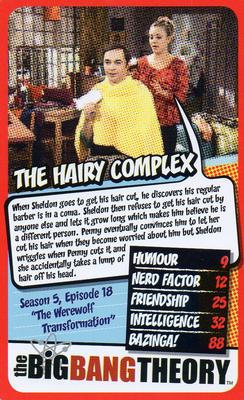2016 Top Trumps The Big Bang Theory 30 Top Moments #NNO The Hairy Complex Front