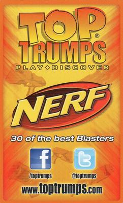 2012 Top Trumps Nerf #NNO Nerf N-Strike Barricade RV-10 Back