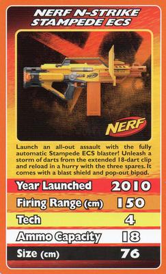 2012 Top Trumps Nerf #NNO Nerf N-Strike Stampede ECS Front