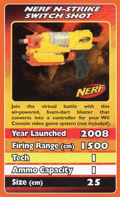 2012 Top Trumps Nerf #NNO Nerf N-Strike Switch Shot Front