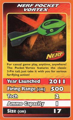 2012 Top Trumps Nerf #NNO Nerf Pocket Vortex Front
