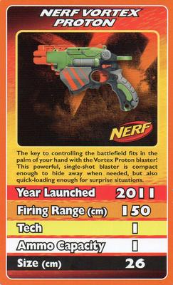 2012 Top Trumps Nerf #NNO Nerf Vortex Proton Front
